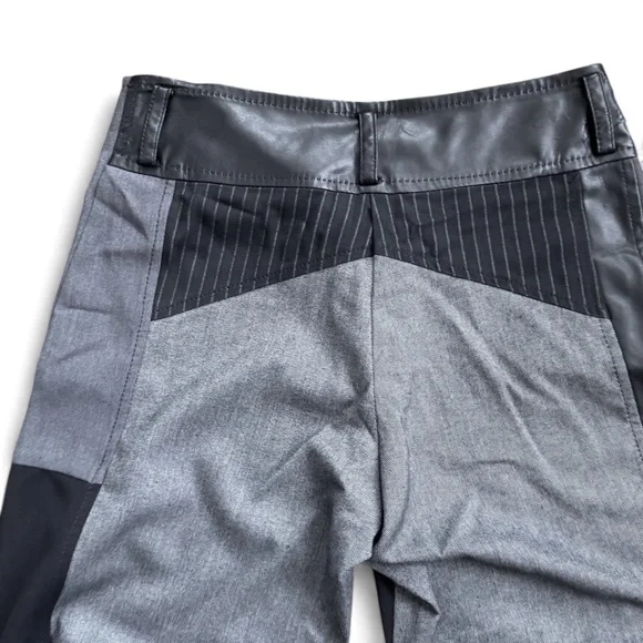 LeGatte Made in Italy Patchwork Mixed-Fabric Pants – IT 42 / US 6 - Picture 7 of 16